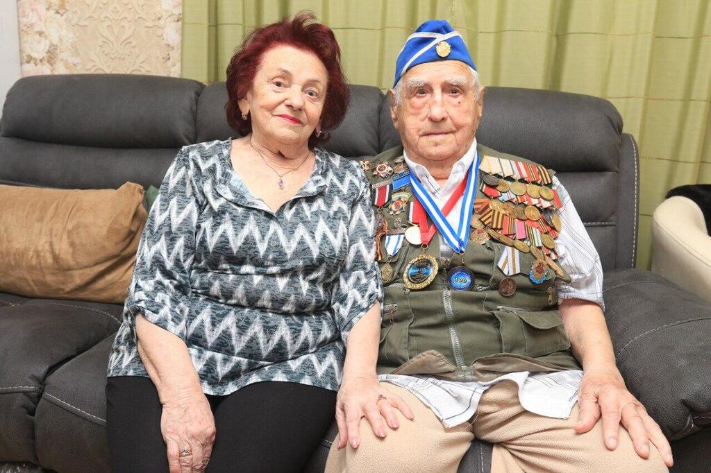 Ella Panomarov and Lev Arbitman (Photo: Meir Even-Haim) אלה פנומרוב ולב ארביטמן מאופקים