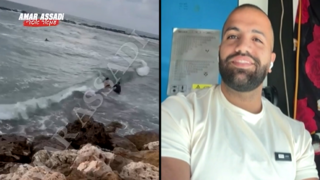 אדהם נאבלוסי וחילוץ נערה שטבעה בחוף בנהריה