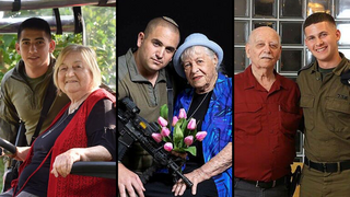 שורדי שואה עם נכדיהם