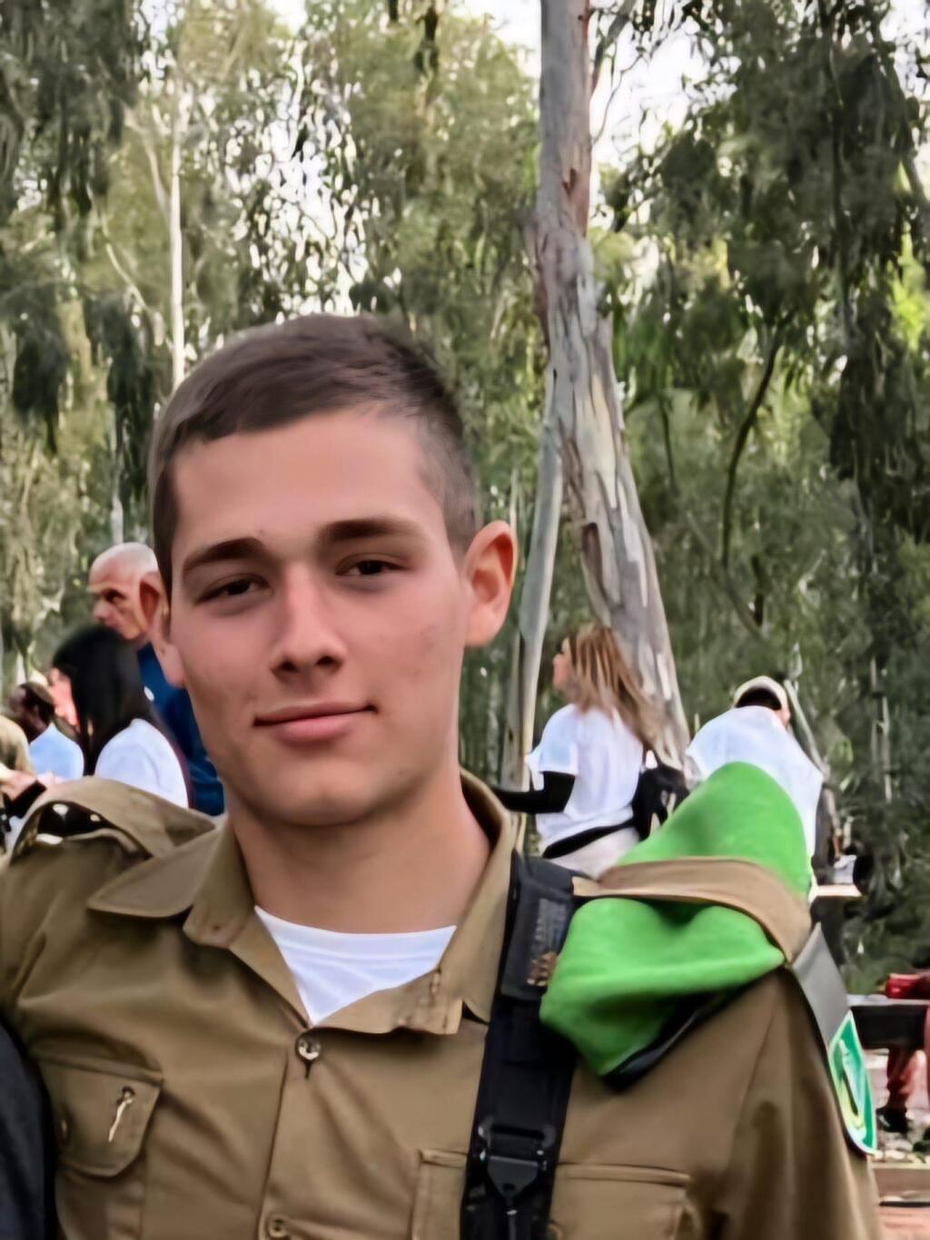 Sergeant Michael Ruzal (Photo: IDF Spokesperson's Unit) סמל מיכאל רוזל ז"ל