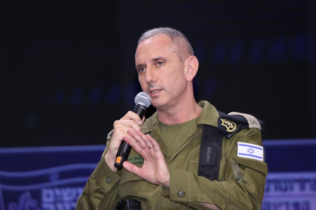 צילום: יריב כץ תא"ל דניאל הגרי בוועידת "האנשים של המדינה"