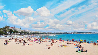 חוף Plage de la Croisette בקאן