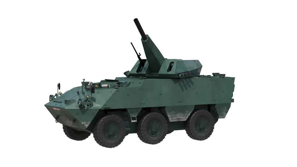 Crossbow Unmanned Turreted Mortar System (Photo: Elbit Systems) Crossbow Unmanned Turreted Mortar System