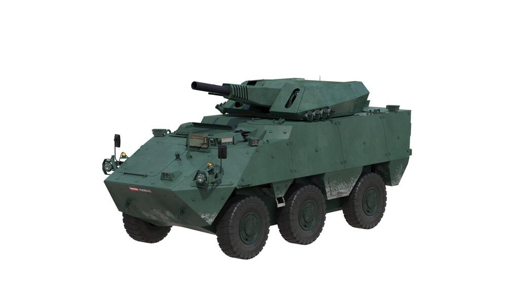 Crossbow Unmanned Turreted Mortar System (Photo: Elbit Systems) Crossbow Unmanned Turreted Mortar System