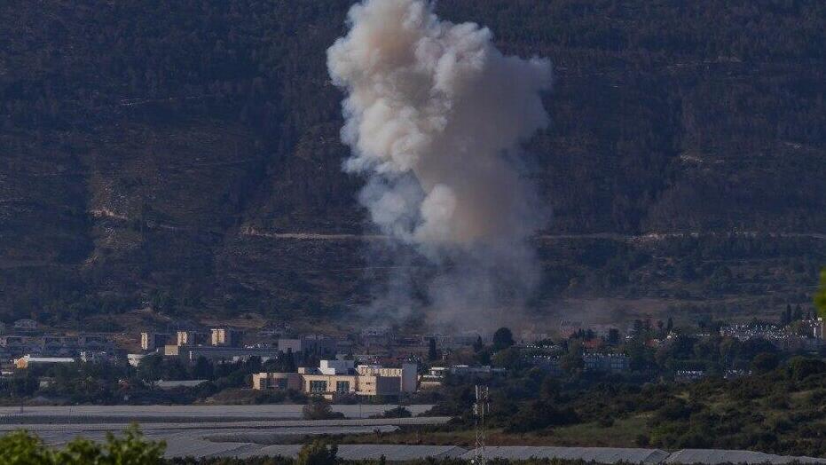 rocket lands in Shlomi (Photo: Amir Yarhi) נפילה בסמוך לשלומי