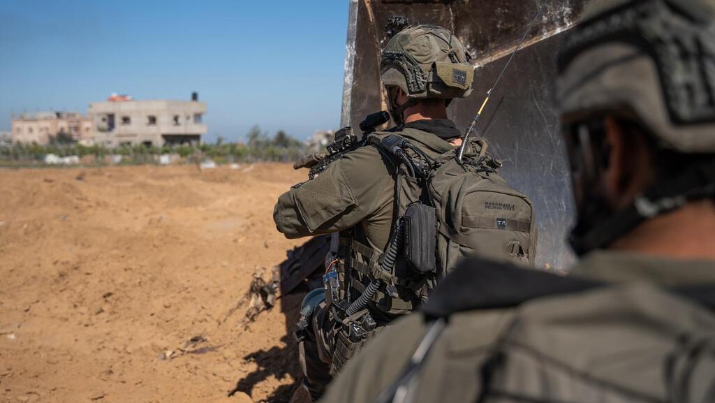 IDF troops in Rafah (Photo: IDF Spokesperson's Unit) פעילות צק״ח גבעתי במזרח רפיח