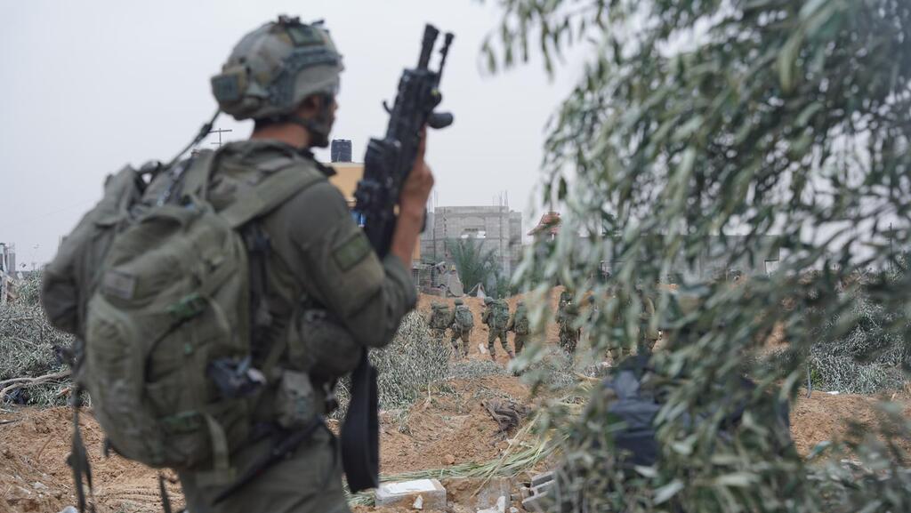 IDF forces in Gaza (Photo: IDF Spokesperson's Unit) כוחות צה"ל ברצועה
