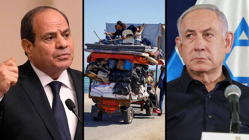 ראש הממשלה בנימין נתניהו, נשיא מצרים עבד אל-פתאח א-סיסי 