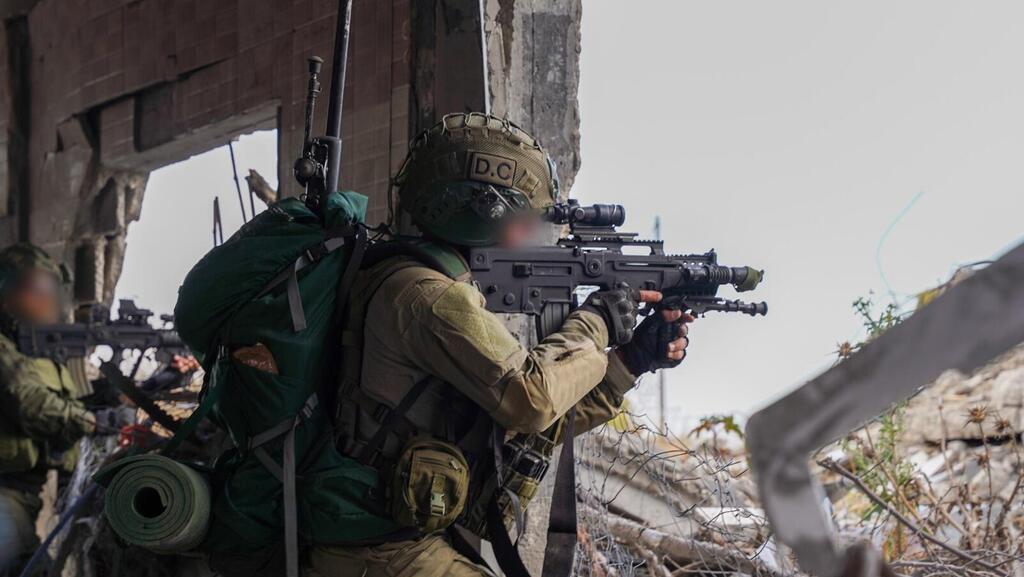 IDF forces in the Gaza Strip (Photo: IDF Spokesperson's Unit) תיעוד מתקיפות צה״ל ברצועה