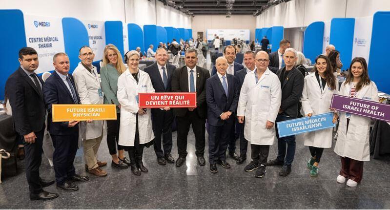 A Paris conference to bring in more doctors (Photo: Shahar Azran) A Paris conference to bring in more doctors