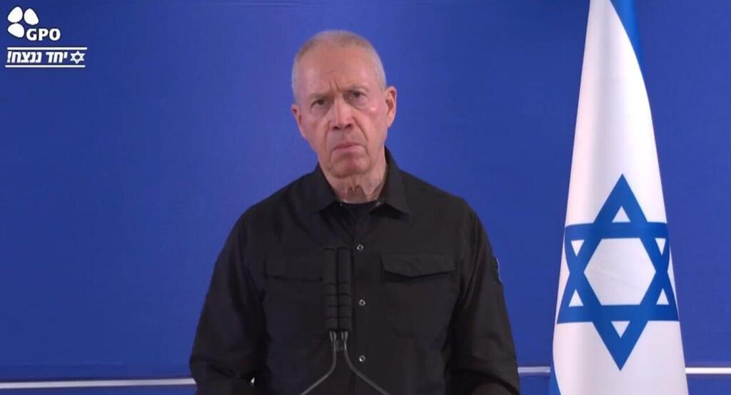 צילום: לע"מ גלנט בביקורת חריפה על נתניהו: מגמה מסוכנת מקדמת ממשלה צבאי ואזרחי ישראלי בעזה; זה מסוכן
