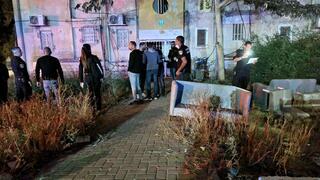 זירת החשד לרצח ברחוב דוד המלך בבאר שבע