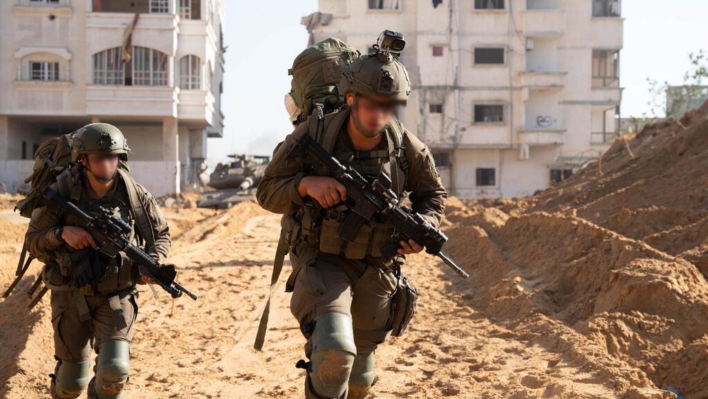 IDF forces in Jabaliya (Photo: IDF Spokesperson's Unit) תיעוד מפעילות כוחות צה"ל בג'באליה