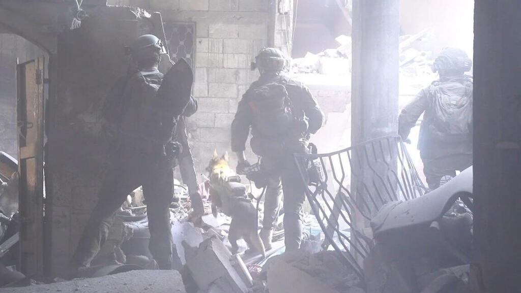 תיעוד מפעילות כוחות צה"ל (צילום: דובר צה"ל) תיעוד מפעילות כוחות צה"ל בג'באליה