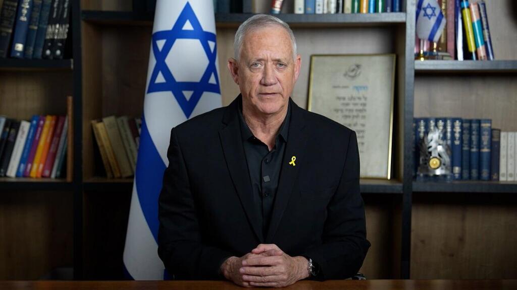 בירך על דבריו של גלנט אתמול על חוק הגיוס. גנץ בני גהץ, יו"ר המחנה הממלכתי