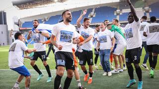 עירוני טבריה חוגגת עלייה לליגת העל