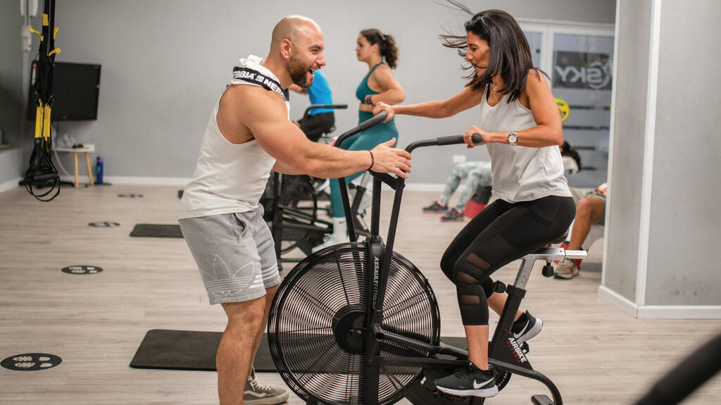 המכון שיצר קהילה. סקיי ג'ים (צילום: ויקה גורשטיין בביוף) המכון שיצר קהילה. סקיי ג'ים