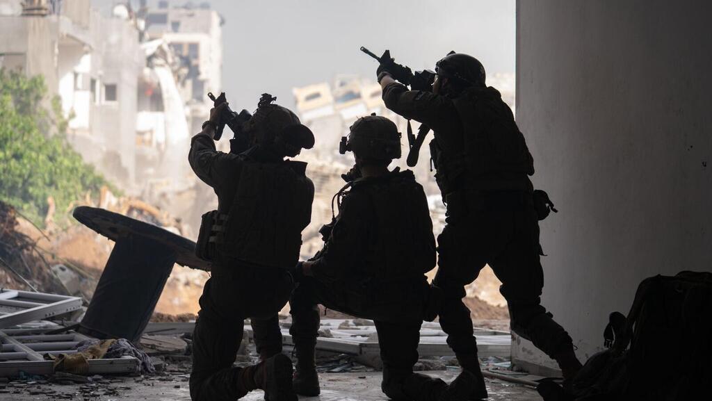 IDF forces in Gaza (Photo: IDF Spokesperson's Unit) פעילות כוחות צה"ל ברצועת עזה