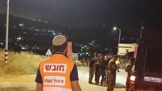 פיגוע דריסה סמוך לשכם שבחטיבת שומרון