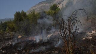נזקי השריפות בקריית שמונה