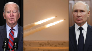  ארה"ב משגר של מערכת הרקטות HIMARS שאותה וושינגטון תספק ל אוקראינה