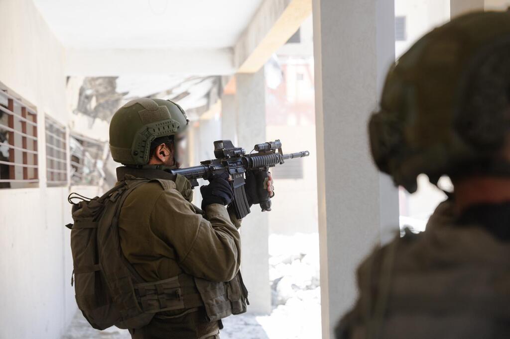 IDF soldiers during Operation Arnon (Photo: IDF Spokesperson's Unit) פעילות כוחות צה"ל ממבצע החילוץ של החטופים ברצועת עזה