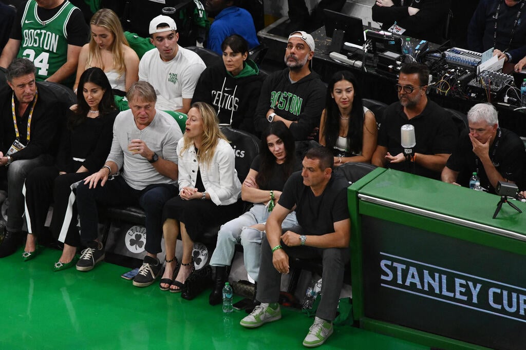 הפתיע ביציע. פפ גווארדיולה (צילום: Peter Casey-USA TODAY Sports) פפ גווארדיולה