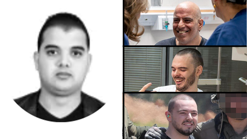 שלומי זיו,  אנדריי קוזלוב, אלמוג מאיר ג'אן ועבדאללה אל-ג'מאל