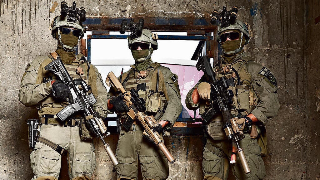 Yamam soldiers who took part in the rescue operation (Photo: Dana Kopel) yk13961090