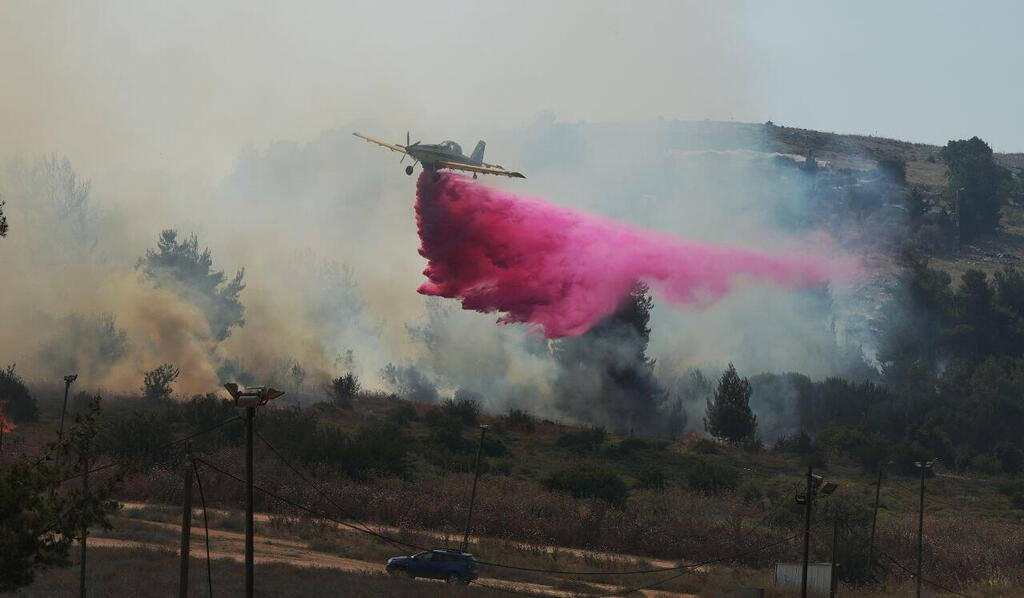שריפה בגליל העליון