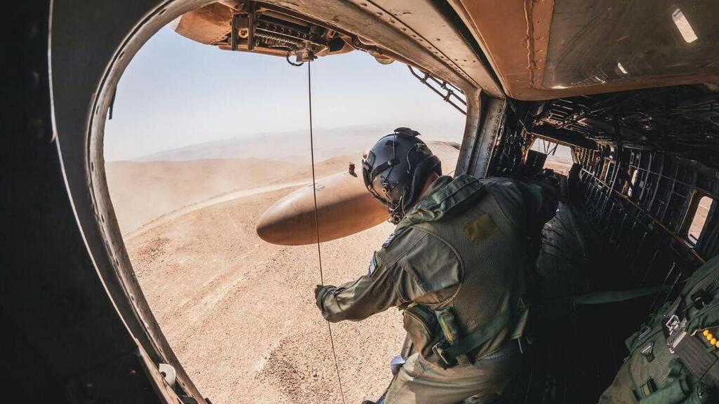 Photo: IDF Spokesperson's Unit מסוקי היסעור הישנים בפעולה