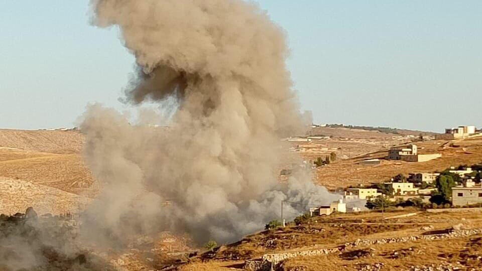 תקיפת בית באזור שקרא בדרום לבנון