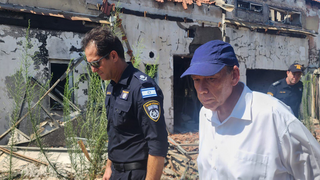 ביקור מבקר המדינה מתניהו אנגלמן בעוטף עזה