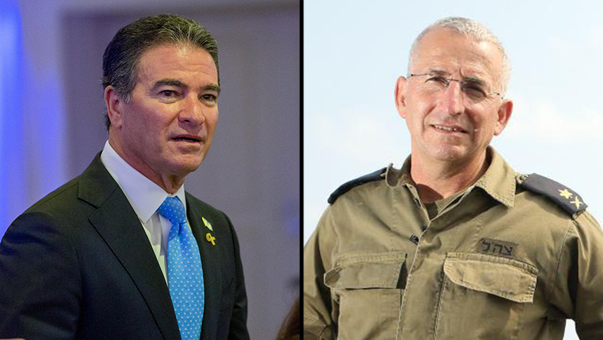 Yossi Cohen, Ram Rothberg (Photo: Ido Erez, Elad Gershgorn) רם רוטברג יוסי כהן