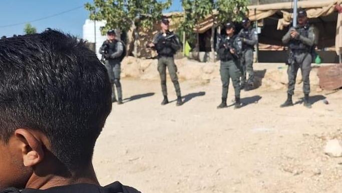  הריסת בתים בכפר בדואי אום אל חיר