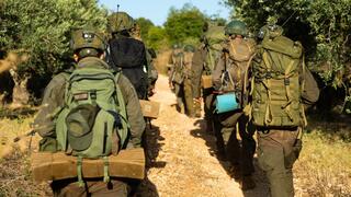 תיעוד מהתרגילים שביצעו לוחמי צה"ל בגזרת הצפון