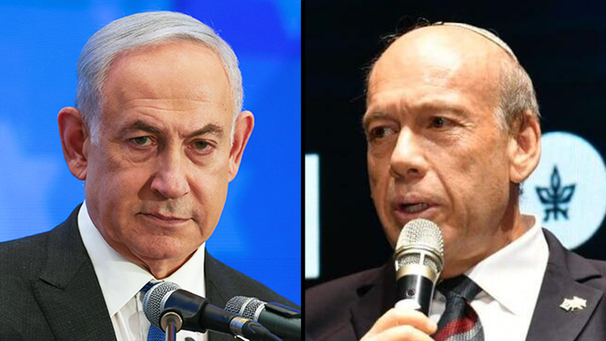 "תורה לכל הגורמים לשתף פעולה עם הבדיקה". אנגלמן במסר לנתניהו (צילום: חן חלילי, REUTERS/Ronen Zvulun) מתניהו אנגלמן, בינימין נתניהו