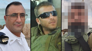 מימין: יוסף חסון, ראיד הזימה ופאדי שאהין 