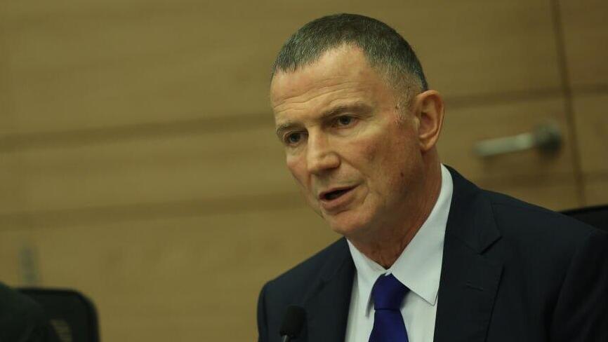 אדלשטיין (צילום: יונתן זינדל) דיון בוועדת החוץ והביטחון ביום ה-269 למלחמה