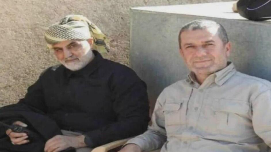 Qasem Soleimani and Muhammad Neamah Nasser מוחמד נעמה וקאסם סולימאני