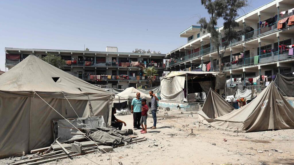 מי ישלוט ברצועה? ומי יחלק את הסיוע? (צילום: Bashar TALEB / AFP) הרס ברצועת עזה