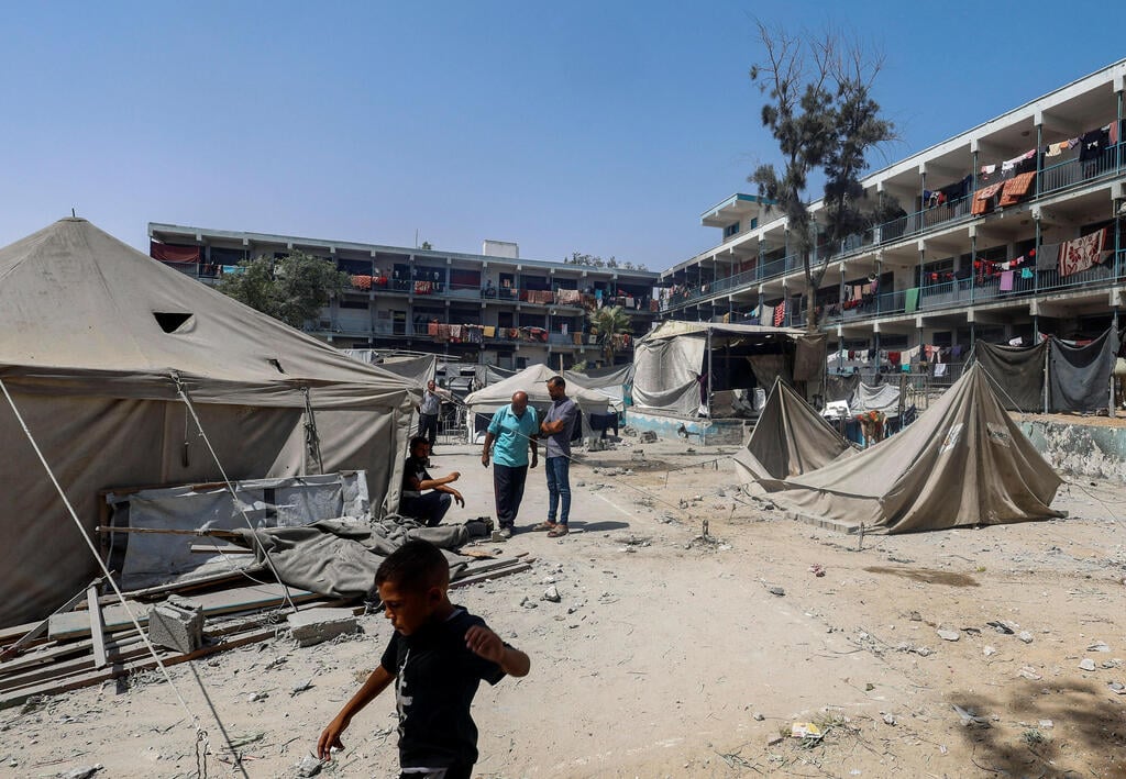 'Hamas has destroyed us' (Photo: REUTERS / Mohammed Salem) הרס ברצועת עזה