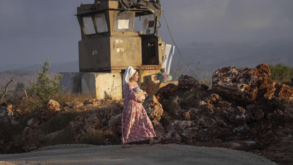 Eviatar a West Bank outpost (Photo: Ohad Zwigenberg / AP) אביתר