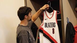 Deni Avdija dishes in Portland on trade from Washington: 'Very big surprise'
