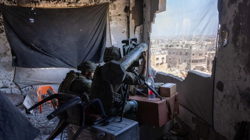 IDF troops operate in Shijaiyah (Photo: Tal Shahar) הצטרפנו לכוחות צה"ל בשג'אעיה