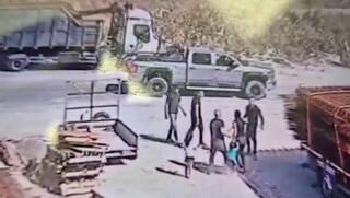 זירת התקיפה בנצרת, גבר הותקף מול אישתו וילדיו