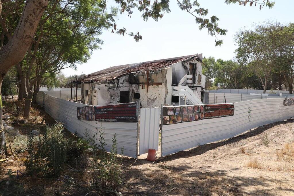 הבית של פסי כהן ז"ל בבארי (צילום: גדי קבלו ) הבית של פסי כהן ז"ל