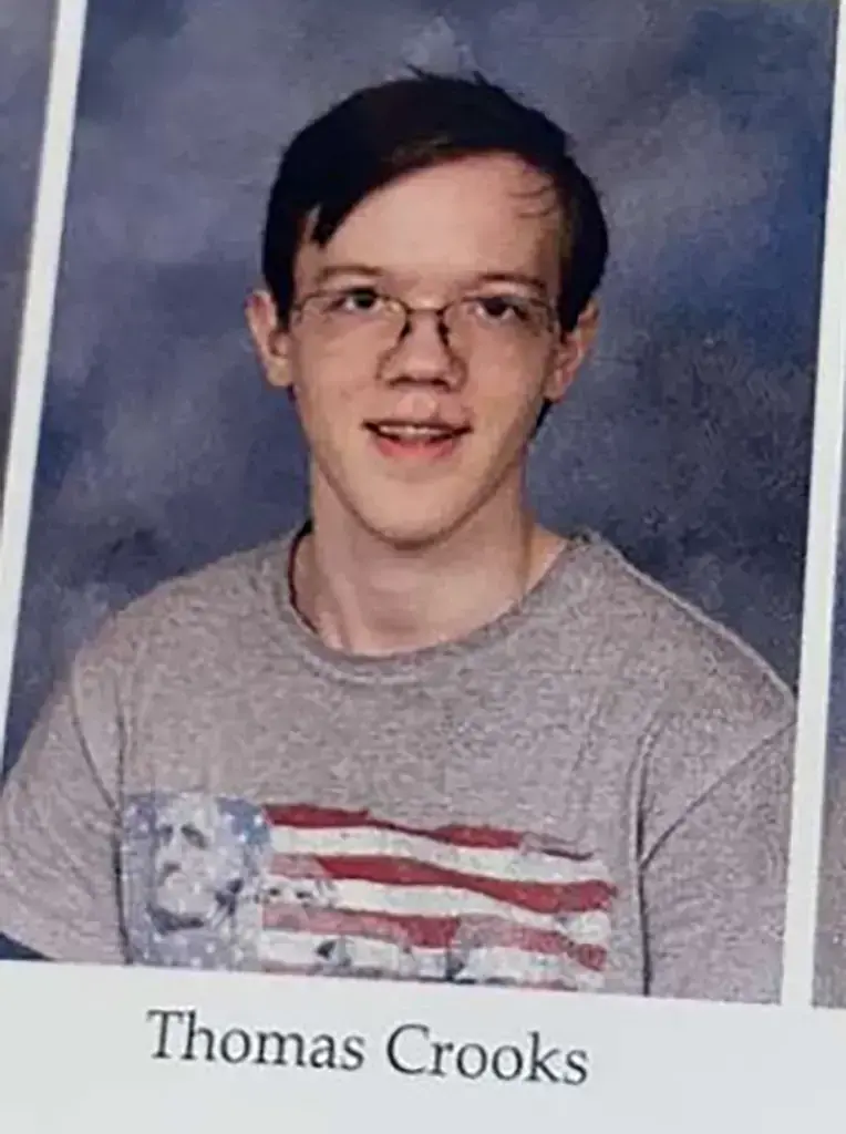 Thomas Matthew Crooks (Photo: New York Post) תומס מת'יו קרוקס