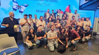 Sharaka influencers at the Friends of Zion Museum 