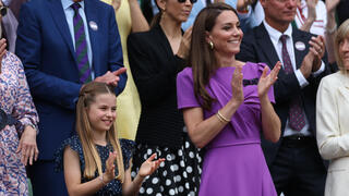 Kate Middleton welcomed back at Wimbledon final